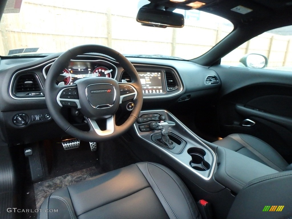 Black Interior 2018 Dodge Challenger GT AWD Photo #125087340