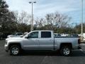 2018 Silver Ice Metallic Chevrolet Silverado 1500 LT Crew Cab  photo #2