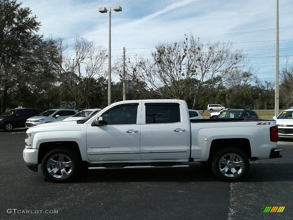 2018 Silverado 1500 LTZ Crew Cab 4x4 - Summit White / Cocoa Dune photo #2