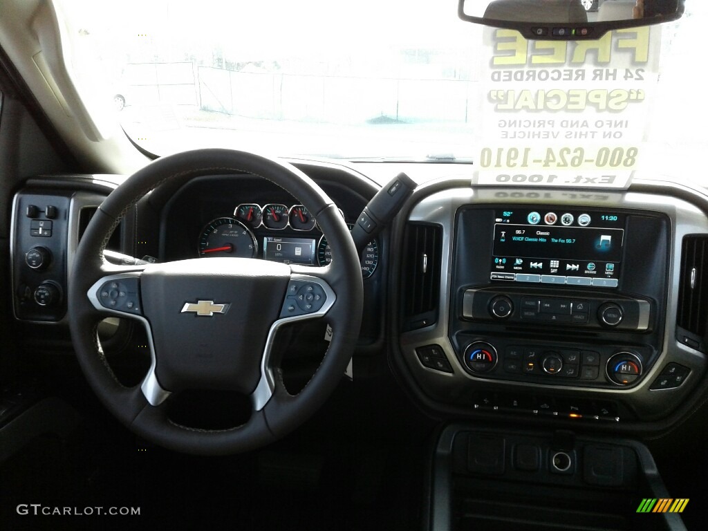 2018 Silverado 1500 LTZ Crew Cab 4x4 - Summit White / Cocoa Dune photo #13