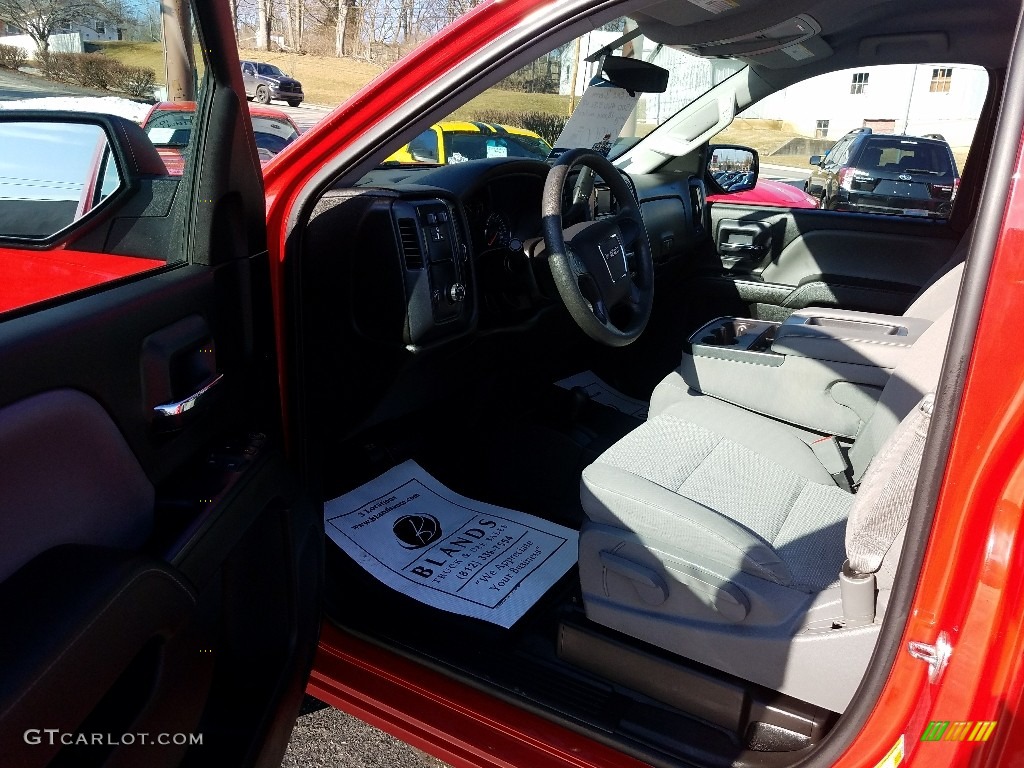 2014 Sierra 1500 Regular Cab 4x4 - Fire Red / Jet Black/Dark Ash photo #10