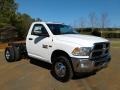 2018 Bright White Ram 3500 Tradesman Regular Cab Chassis  photo #4