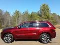 2018 Velvet Red Pearl Jeep Grand Cherokee Overland 4x4  photo #1