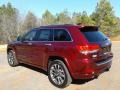 2018 Velvet Red Pearl Jeep Grand Cherokee Overland 4x4  photo #8