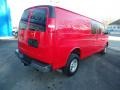 2018 Red Hot Chevrolet Express 2500 Cargo Extended WT  photo #5