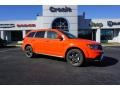 2018 Blood Orange Dodge Journey Crossroad  photo #1