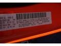 PF2: Blood Orange 2018 Dodge Journey Crossroad Color Code
