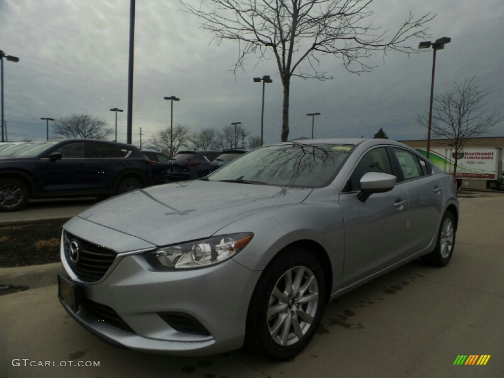 2017 Mazda6 Sport - Sonic Silver Metallic / Black photo #1