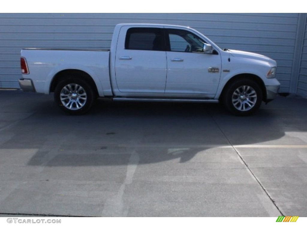 2014 1500 Laramie Longhorn Crew Cab - Bright White / Longhorn Canyon Brown/Light Frost photo #10