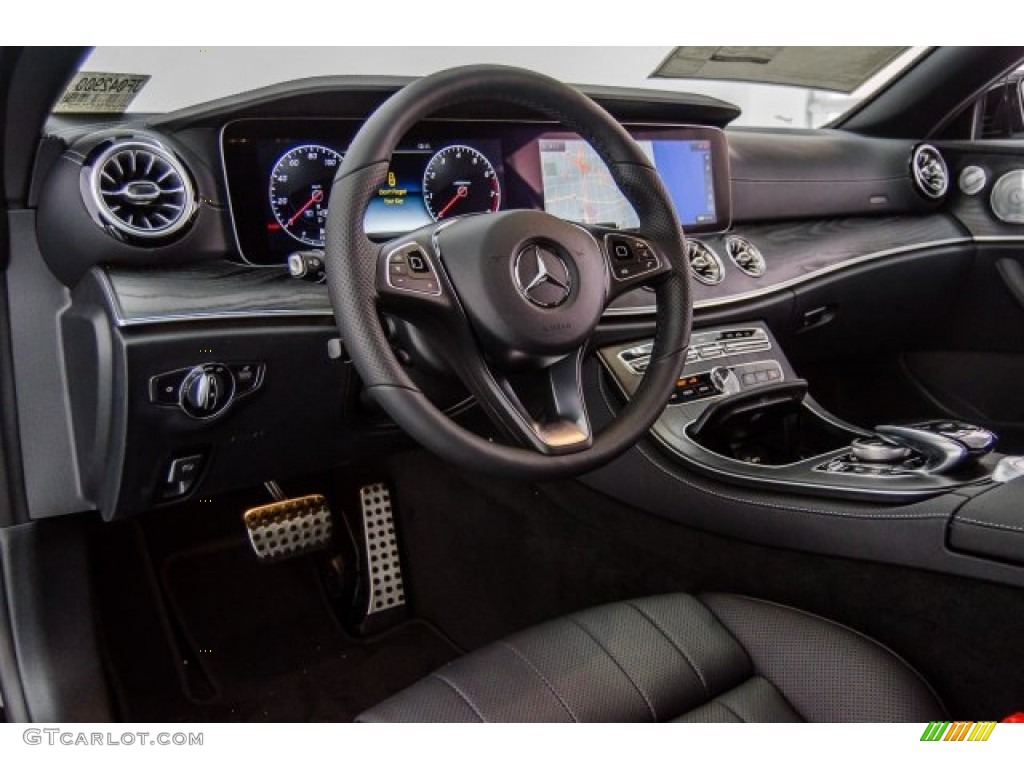 2018 E 400 Convertible - Obsidian Black Metallic / Black photo #6