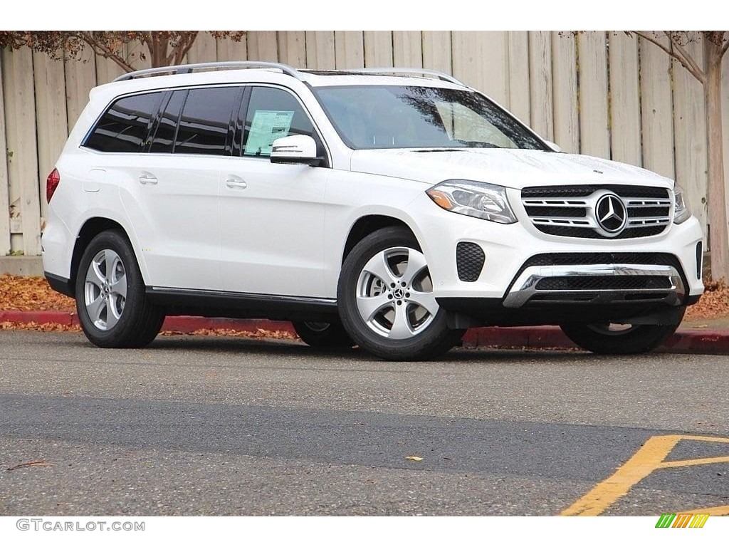 2018 GLS 450 4Matic - Polar White / Black photo #2