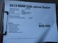 2013 Dark Graphite Metallic II BMW 5 Series 535i xDrive Sedan  photo #12
