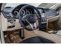 2017 Mercedes-Benz E Deep Sea Blue/Silk Beige Interior Dashboard Photo