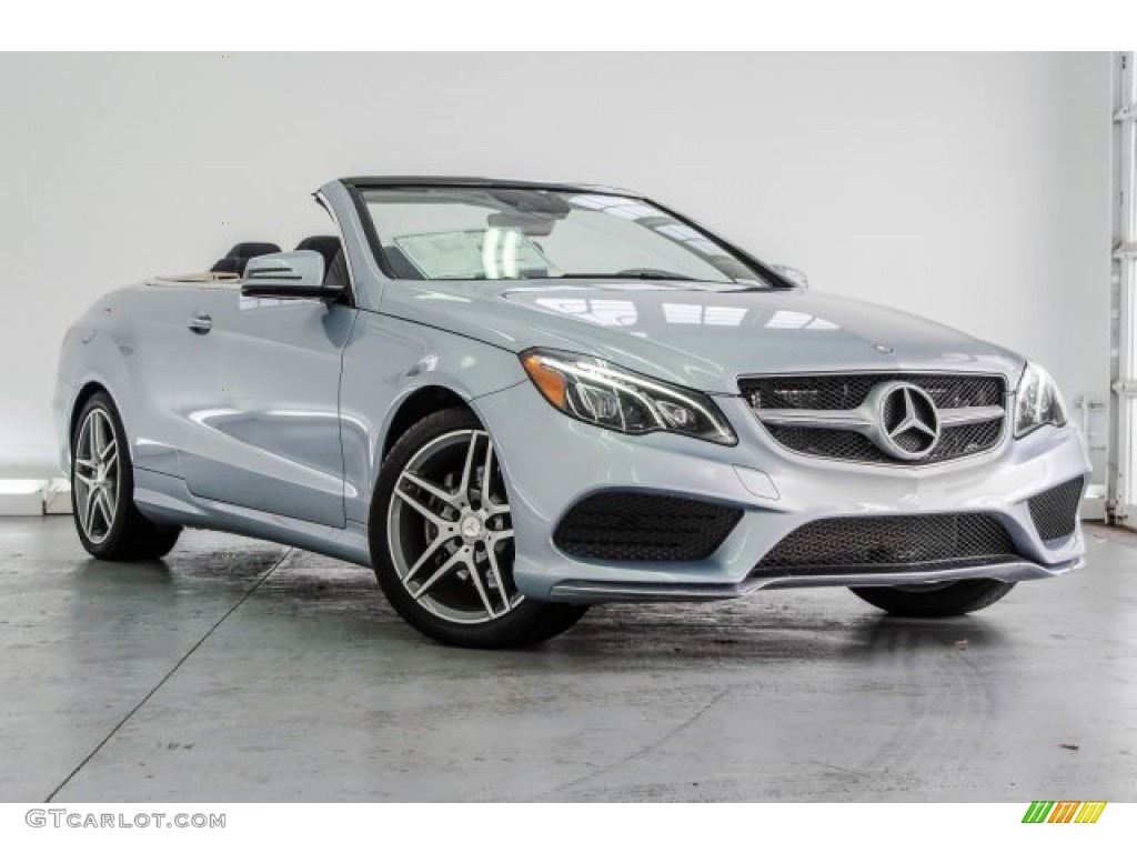 Diamond Silver Metallic 2017 Mercedes-Benz E 400 Cabriolet Exterior Photo #125097122