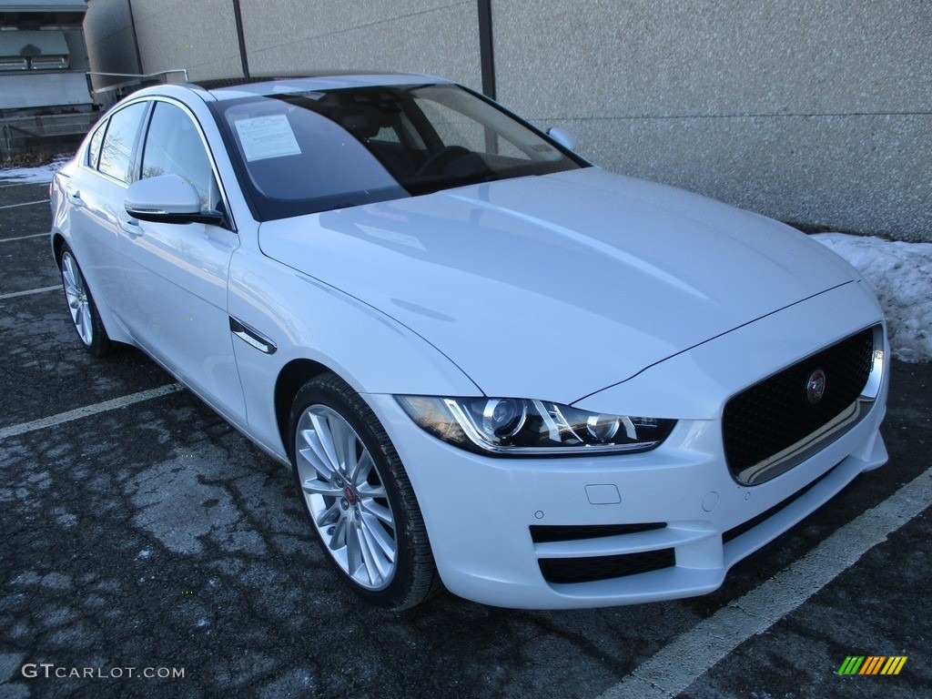 Glacier White 2017 Jaguar XE 35t First Edition AWD Exterior Photo #125097158