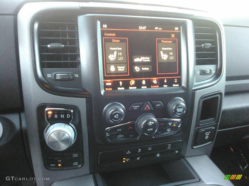 2018 1500 Rebel Crew Cab 4x4 - Brilliant Black Crystal Pearl / Black photo #9