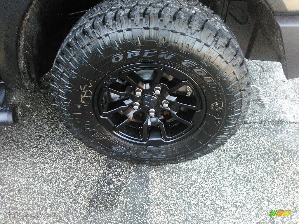 2018 1500 Rebel Crew Cab 4x4 - Brilliant Black Crystal Pearl / Black photo #12