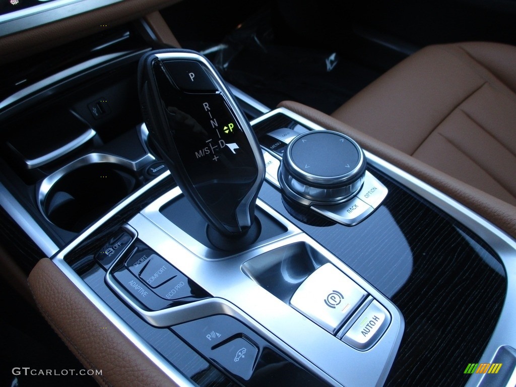 2018 7 Series 740i xDrive Sedan - Black Sapphire Metallic / Cognac photo #16