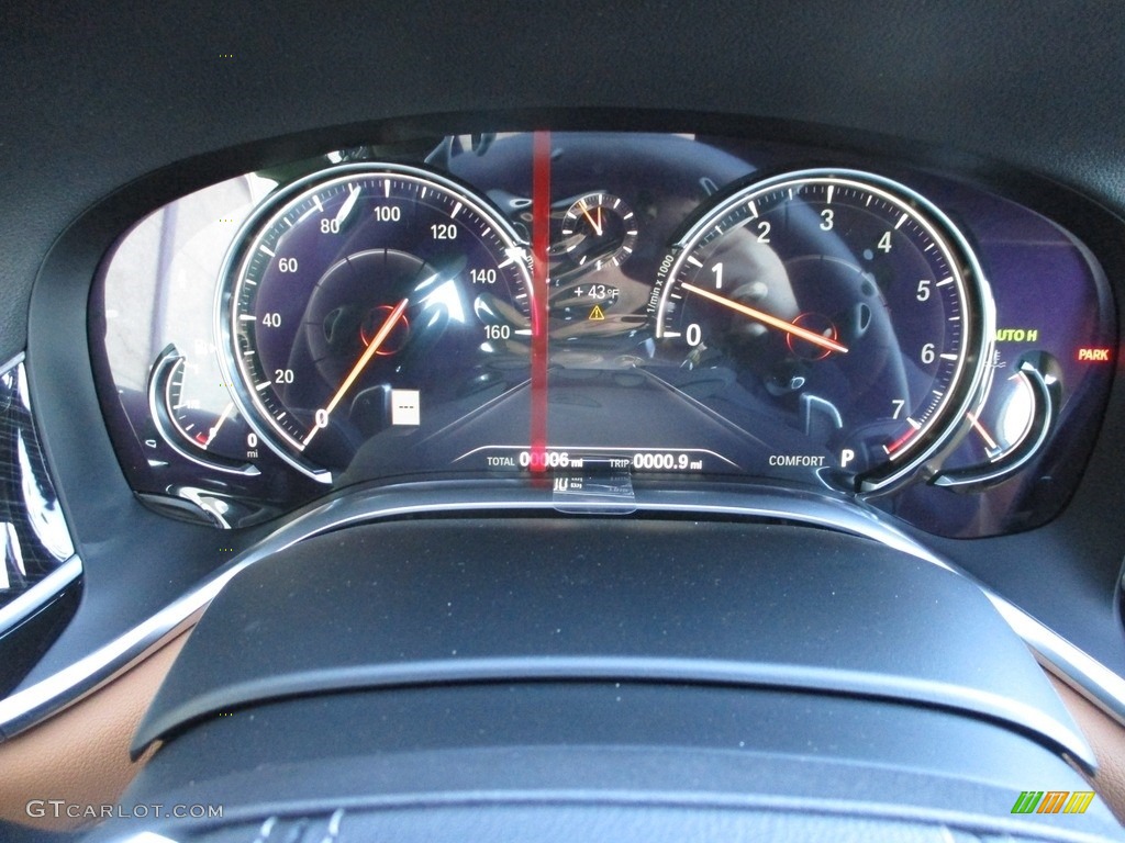 2018 7 Series 740i xDrive Sedan - Black Sapphire Metallic / Cognac photo #20