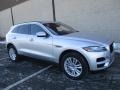 2018 Indus Silver Metallic Jaguar F-PACE 25t AWD Prestige  photo #1