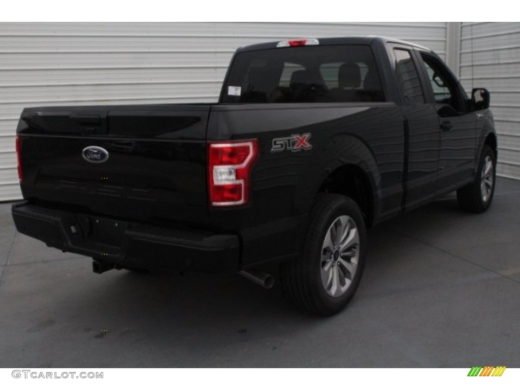 2018 F150 STX SuperCab - Shadow Black / Black photo #10