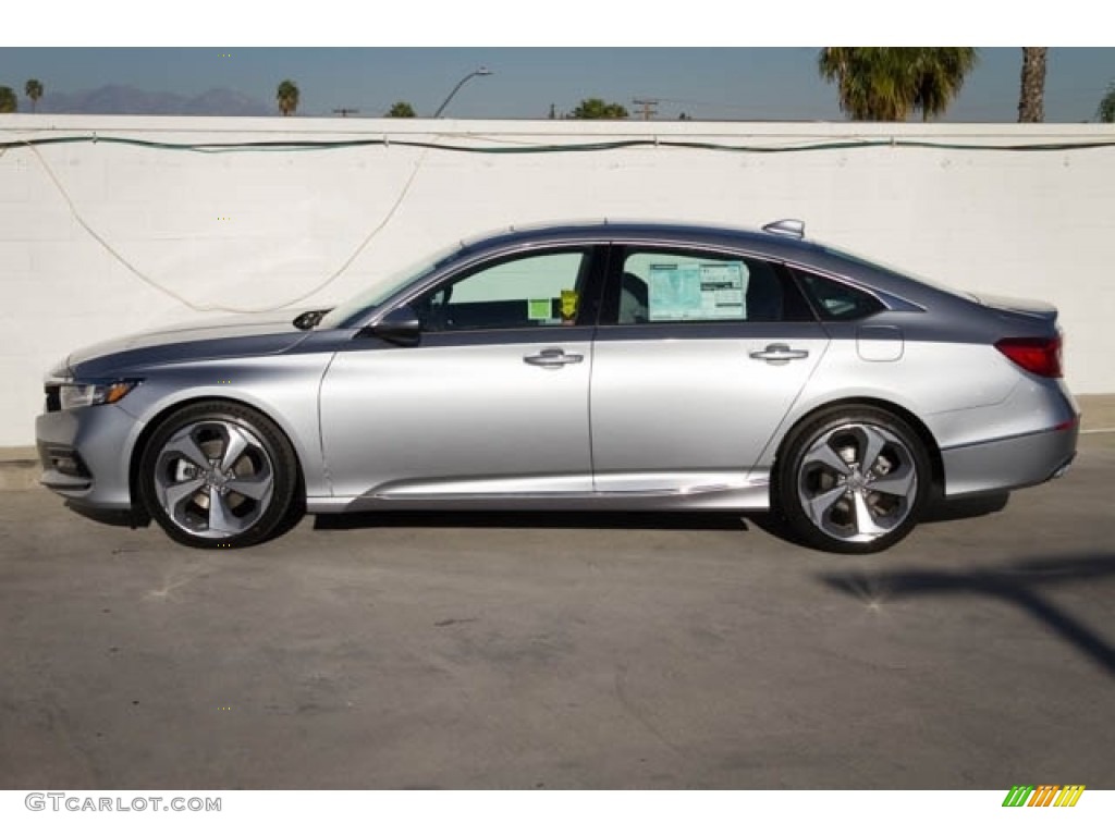 2018 Accord Touring Sedan - Lunar Silver Metallic / Gray photo #9