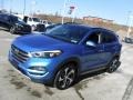 2017 Caribbean Blue Hyundai Tucson Limited AWD  photo #6