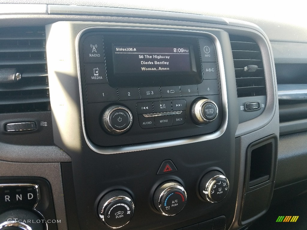 2018 1500 Express Quad Cab 4x4 - Brilliant Black Crystal Pearl / Black/Diesel Gray photo #10