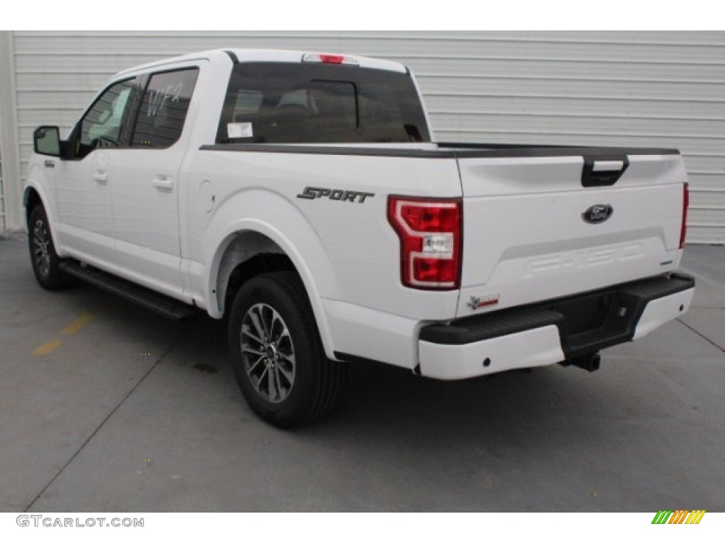 2018 F150 XLT SuperCrew - Oxford White / Black photo #8