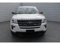 2018 White Platinum Ford Explorer XLT  photo #2