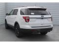 2018 White Platinum Ford Explorer XLT  photo #7