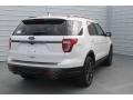 2018 White Platinum Ford Explorer XLT  photo #9