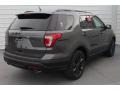 2018 Magnetic Metallic Ford Explorer XLT  photo #9