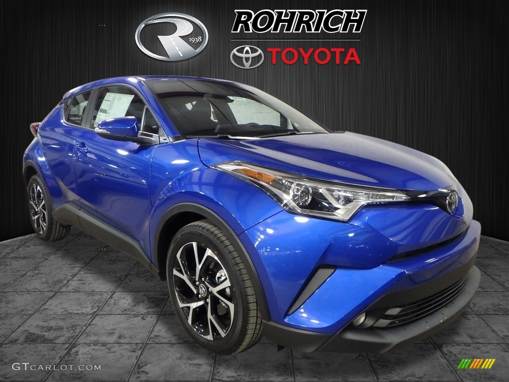 2018 C-HR XLE - Blue Eclipse Metallic / Black photo #1