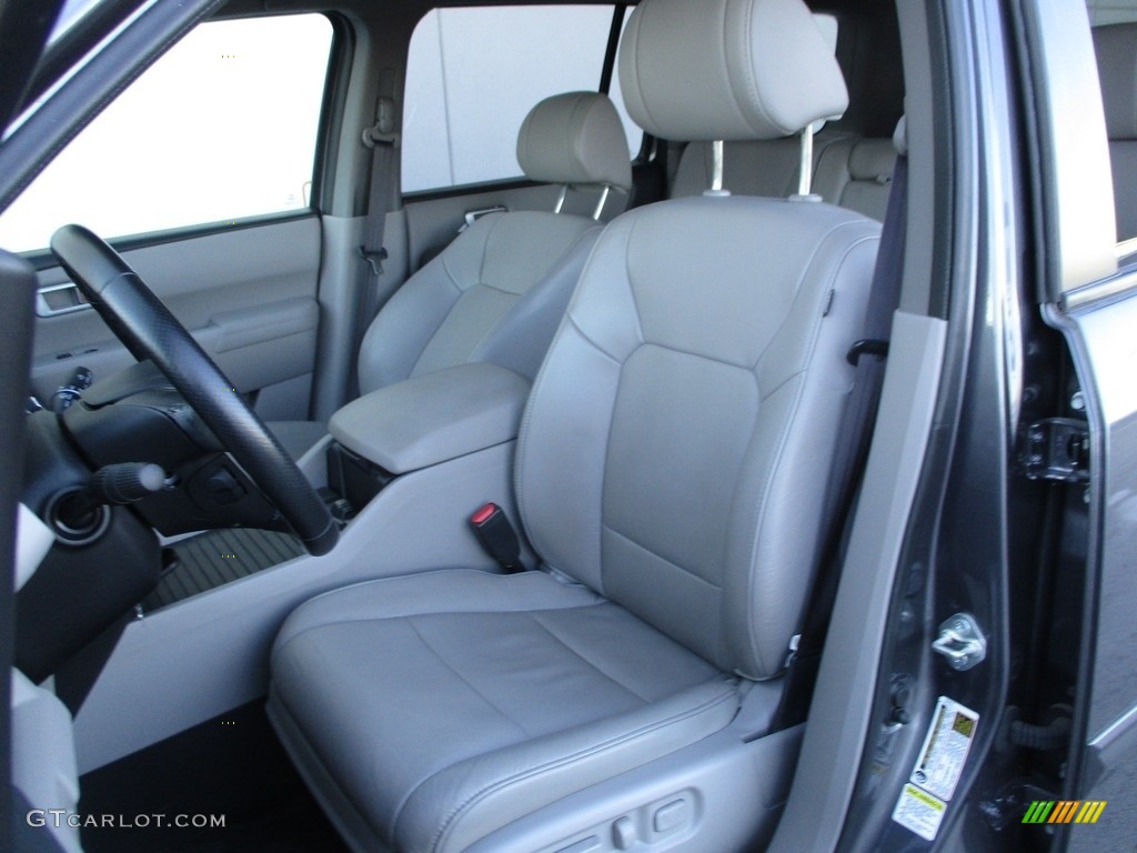 2015 Pilot EX-L 4WD - Modern Steel Metallic / Gray photo #12