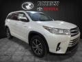 2018 Blizzard White Pearl Toyota Highlander Hybrid XLE AWD  photo #1