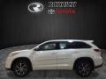 Blizzard White Pearl - Highlander Hybrid XLE AWD Photo No. 3