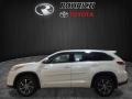 2018 Blizzard White Pearl Toyota Highlander Hybrid XLE AWD  photo #3