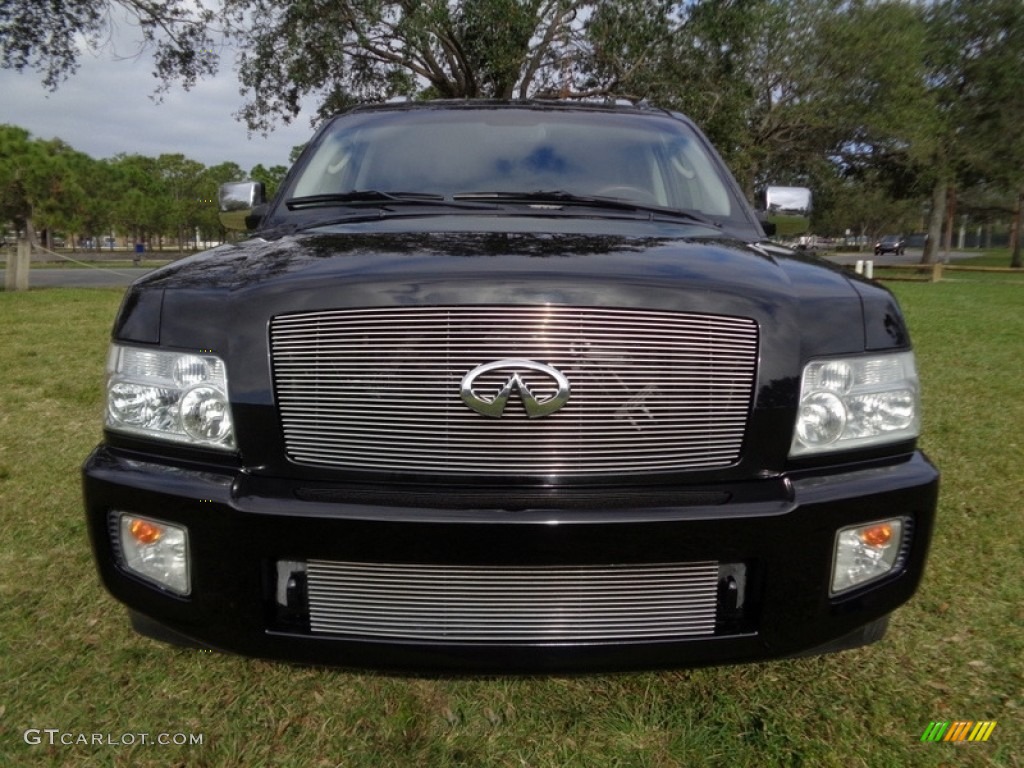 2007 QX 56 - Liquid Onyx Black / Graphite Black photo #43
