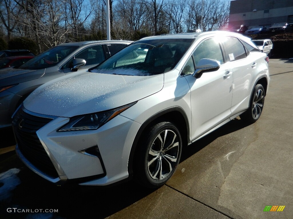 2018 RX 350 AWD - Eminent White Pearl / Parchment photo #1