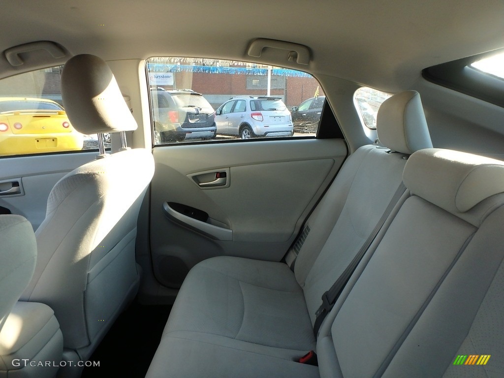 2012 Prius 3rd Gen Two Hybrid - Nautical Blue Metallic / Bisque photo #12