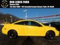 Rally Yellow 2009 Chevrolet Cobalt LS Coupe