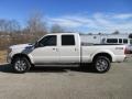 White Platinum Tri-Coat 2014 Ford F250 Super Duty Lariat Crew Cab 4x4