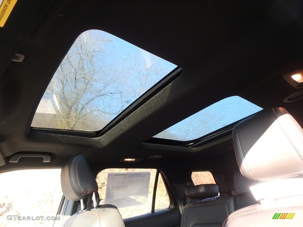 2018 Explorer Sport 4WD - White Platinum / Ebony Black photo #16
