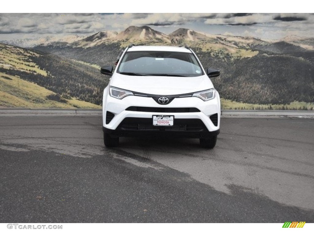 Super White Toyota RAV4