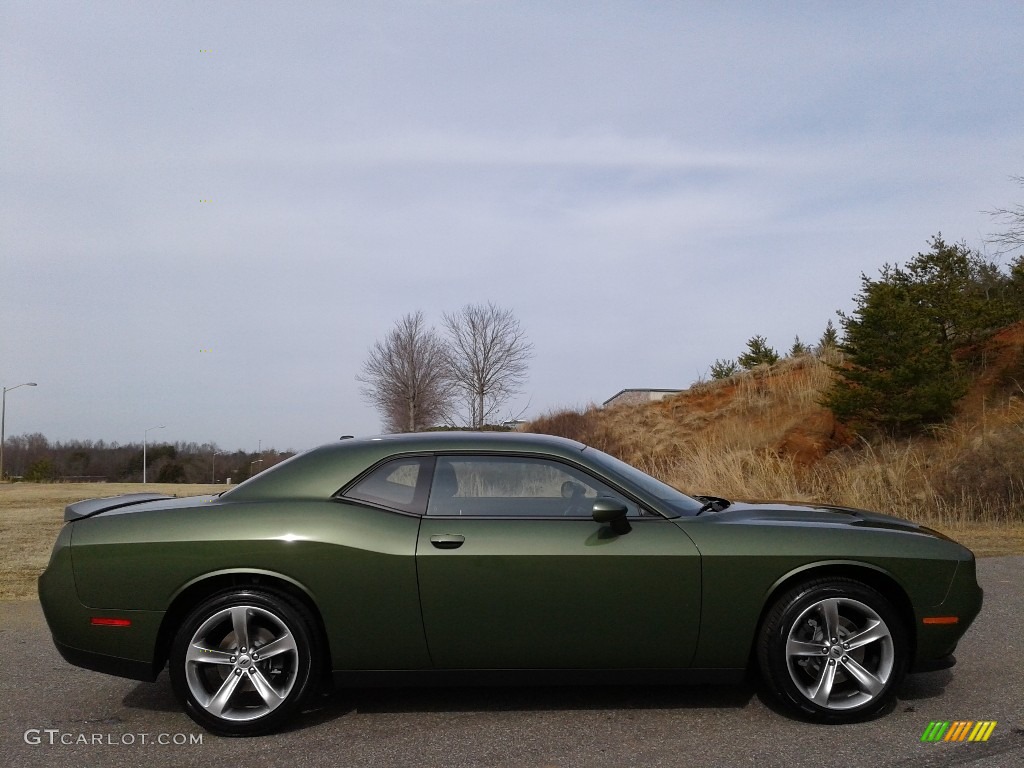 2018 Challenger SXT - F8 Green / Black photo #5
