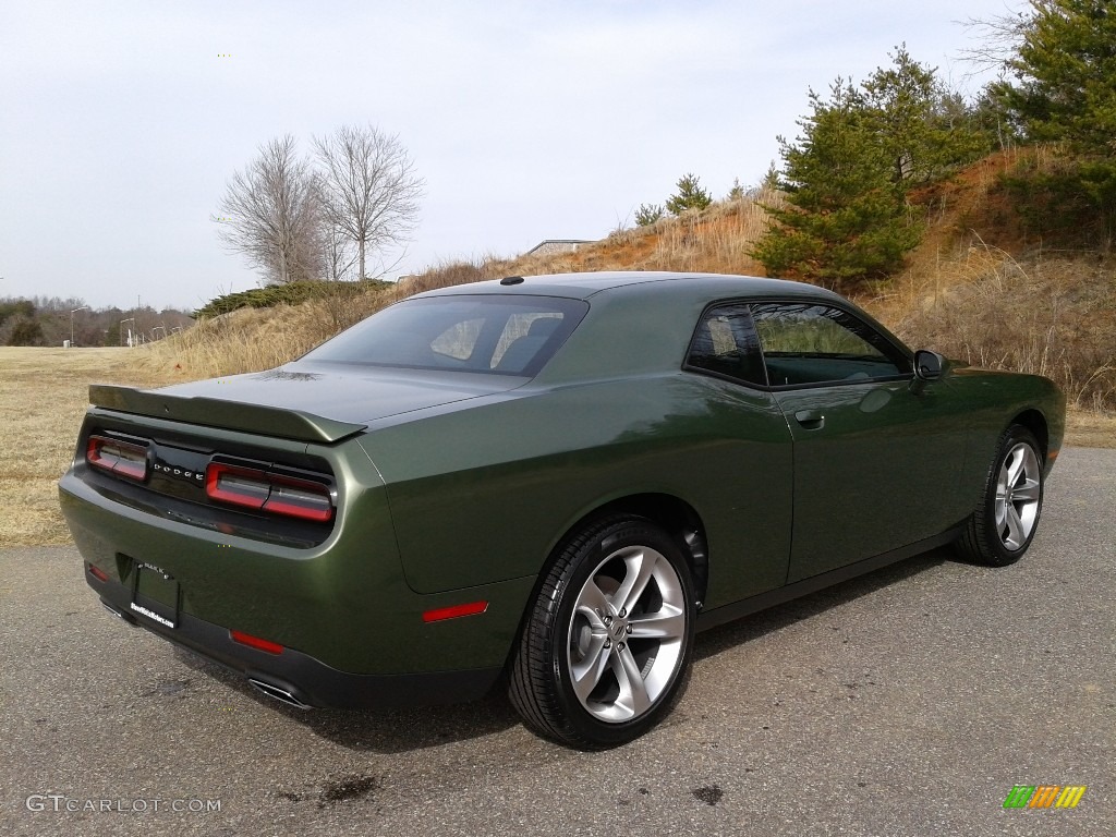 2018 Challenger SXT - F8 Green / Black photo #6