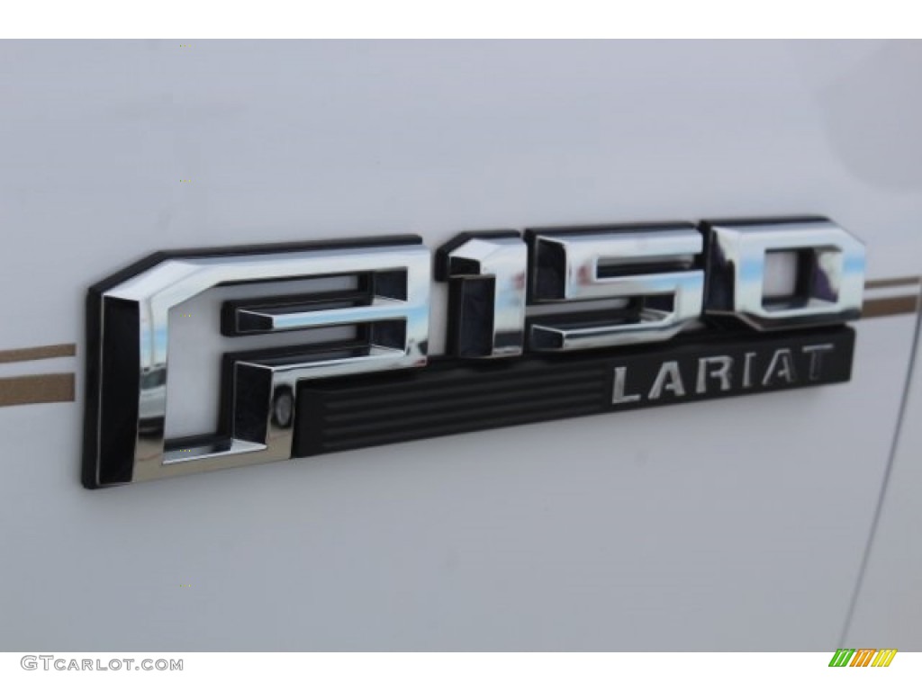 2017 F150 Lariat SuperCrew - Oxford White / Light Camel photo #37