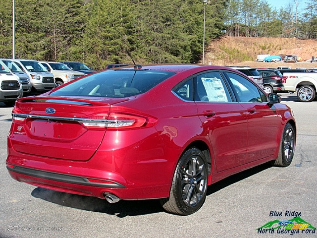 2018 Fusion S - Ruby Red / Ebony photo #5