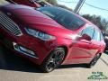 2018 Ruby Red Ford Fusion S  photo #29